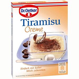 Dr. Oetker Cream Tiramisu (Creme Tiramisu)   Poids Total 70 grams - Publicité