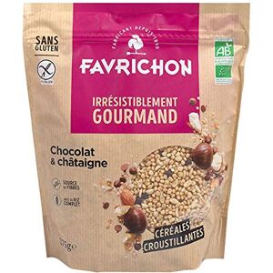 FAVRICHON Muesli chocolat et chataigne 375G - Publicité