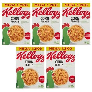 Kellogg's Lot de 5 céréales de petit-déjeuner classiques croustillantes 1,2 kg - Publicité
