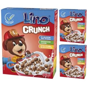 Pufai Lino Crunch Muesli Cornflakes Lot de 3 boîtes de céréales 225 g - Publicité