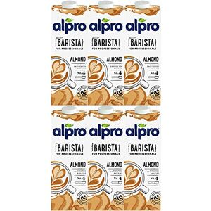 Alpro For Professional Lot de 6 boîtes de lait d'amande biologique Alternative 1 l - Publicité