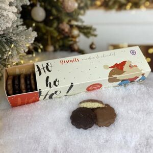 chocodic Coffret stick biscuits enrobés de chocolat   moulage de noël   Chocolat de Noel artisanal - Publicité