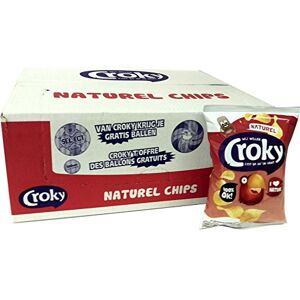 Croky Naturel 40 gram doos 20 zakjes - Publicité