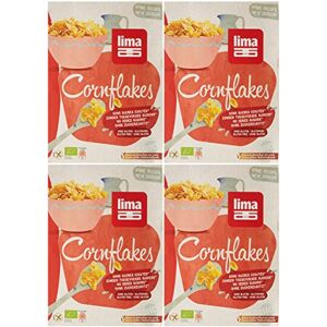 Lima Corn Flakes Bio 375 g Lot de 4 - Publicité