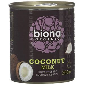 Biona Lait de Coco Bio 200 ml lot de 8 - Publicité