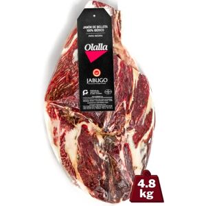 OLALLA 4,8 kg Jambon Pata Negra Bellota 100% Iberique DOP JABUGO SUMMUN Désossé Jamon Entier Iberico Espagnol Cru Désossé Charcuterie Ibérique Espagne Gourmand - Publicité