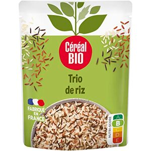 Céréal Bio Trio de Riz Sachet Micro-ondable, Rapide à Réchauffer Végan et Bio 220g 209477 - Publicité