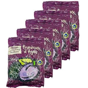 La Compagnie des Pruneaux Lot 5x Pruneaux d'Agen 33/44 IGP Sachet 1kg - Publicité