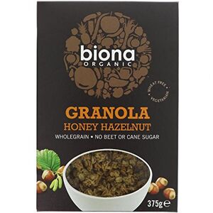 Biona Organic Granola Honey Hazelnut 375g (Case of 6) - Publicité