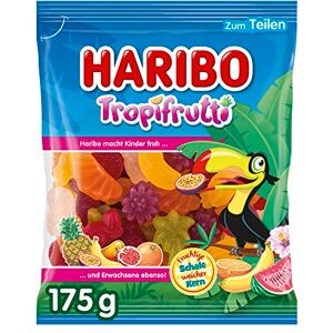 HARIBO Bonbon,Tropifrutti,Dragees,Bonbons,175 Gramme Total 1 Unité (Lot de 1) - Publicité