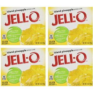 Jell-O Gelatin Dessert, Islet Pineapple, 3 Boîtes À Soupe (Paquet De 4) - Publicité