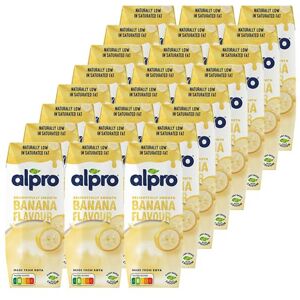 Alpro Set de 3 Boissons au Soja Banane 785 g Pack de 8 - Publicité