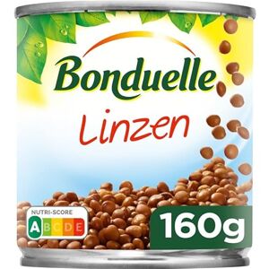 Bonduelle Linzen 160 gram Doos 12 blik - Publicité