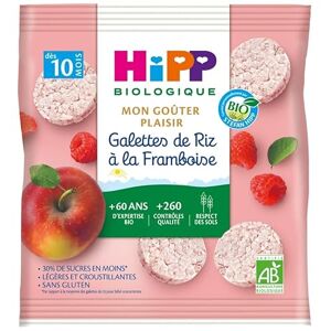 HiPP Bio Galettes de Riz à la Framboise +10m 30g - Publicité