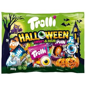 Trolli Oeil Glotzer, bonbon oeil Halloween - Boîtes de 60 pièces