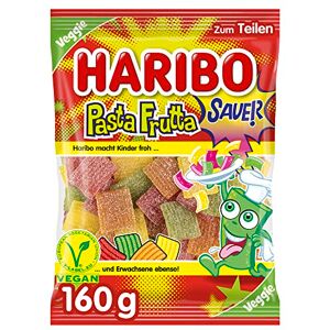 HARIBO Bonbon     Pasta Frutta Sour    Dragees    Bonbons   160 Gramme Total - Publicité