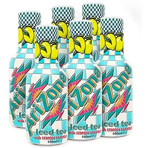 Arizona Iced Tea Lemon 500ml (Pack of 6) - Publicité