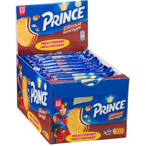 Lu Biscuit Prince fourré chocolat x 4 - Format pocket 80 g - Lot de 20