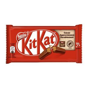 Barre chocolatée KitKat Nestlé - 41,5 g - Lot de 36 - Publicité