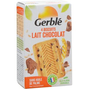 Gerblé chocolat au lait - Paquet de 46 g Blanc