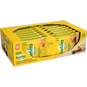 Lu Biscuit Belvita Le Moelleux Choco Noisettes - Format poche 50 g - Lot de 14