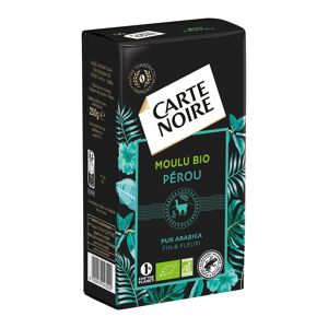 Café moulu Carte Noire Bio Sélection Pérou - Paquet de 250 g - Publicité