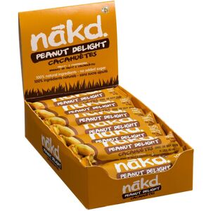 Barre fruits secs et cacahuètes sans gluten Nakd - 35 g - Lot de 18 - Publicité