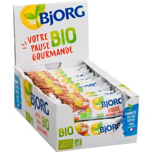 Bjorg Barre pomme noix Bio Bjorg - Barre de 30 g - Lot de 25