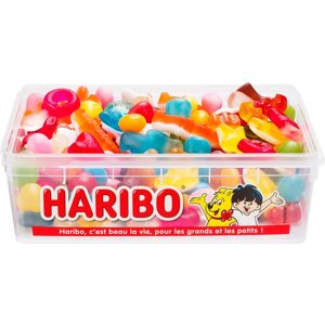 Bonbons Happy Life Haribo - Boîte de 700 g Mauve - Publicité