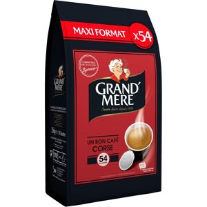 Grand-mère Dosettes de café Grand Mère Corsé - Paquet de 54