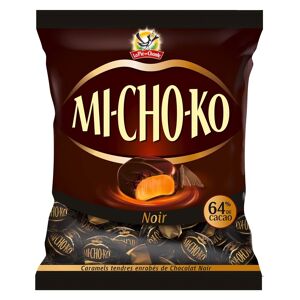 Bonbons caramel chocolat noir MICHOKO - Sachet de 100 g Blanc