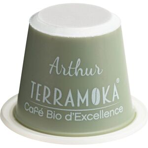 Terramoka Capsules de café Terramoka Arthur Bio - Boîte distributrice de 60 Blanc