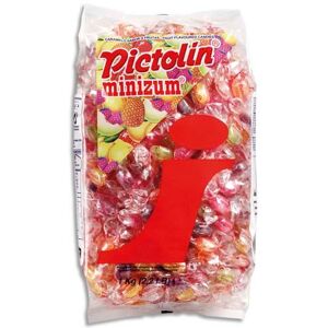 Hygiene Minizum Sachet d'1Kg de Bonbons d'accueil parfum Exotique - Lot de 2