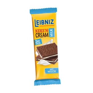 Biscuit double choc' 'Keks'n Cream Milk', présentoir - Lot de 2 Chocolat