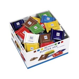 Ritter sport Mini tablettes chocolat 'BUNTER MIX', 84 pièces