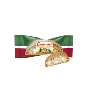 Biscuit à l'amande Cantuccini, dans un carton - Lot de 2