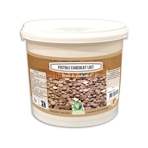 PREFOR Pistole chocolat lait 43% seau 5kg