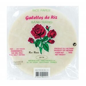 Galettes de Riz Red Roses 18cm - 1kg/Sachet 20 sachets - Publicité