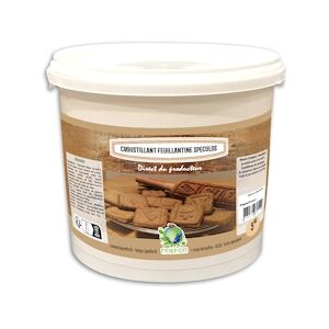 PREFOR Croustillant feuillantine spéculoos seau 5kg