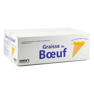 Graisse de boeuf 10kg Carton de 10kg Alva Food