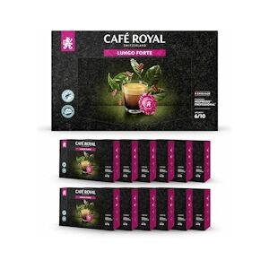 CAFÉ ROYAL Café en Dosettes - Café Royal Pro 12 x 50 - Compatibles avec les Machines à café Nespresso®* Professional - Saveur Lungo Forte