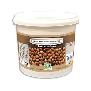 PREFOR Praliné Amande - noisette 60% a lancienne seau 5kg