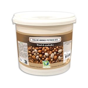 PREFOR Praliné Amande-Pistache 60% seau 1kg