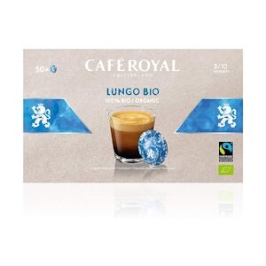 CAFÉ ROYAL Café en Dosettes - Café Royal Pro 6 x 50 - Compatibles avec les Machines à café Nespresso®* Professional - Saveur Lungo BIO