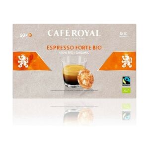 CAFÉ ROYAL Café en Dosettes - Café Royal Pro 3 x 50 - Compatibles avec les Machines à café Nespresso®* Professional - Saveur Espresso Forte BIO