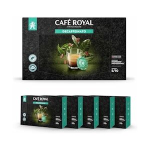 CAFÉ ROYAL Café en Dosettes - Café Royal Pro 5 x 50 - Compatibles avec les Machines à café Nespresso®* Professional - Saveur Déca