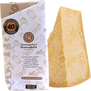 Parmigiano Reggiano 40 Mois 2kg - caseificio Gavasseto - roncadella