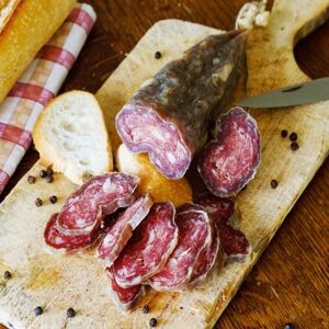 Saucisson porc fait maison - En direct de La ferme d'Enjacquet (Gers) - Publicité