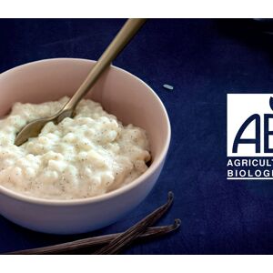 Riz au lait Bio à la pure gousse de Vanille de Madagascar  8 pots Solo - En direct de Eclats de Riz, le riz au lait Bio (Loire-Atlantique) - Publicité