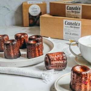 Caneles recette de Bordeaux - 30 Affutes - En direct de Ferme Sereine en Perigord (Lot-et-Garonne)